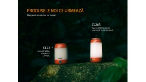 FENIX CL23 - Lanternă camping - 300 Lumeni - 20 metri - Roșu